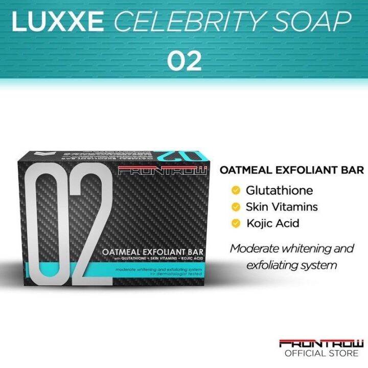 Luxxe Celebrity Soap 02 Oatmeal Exfoliant Lazada PH