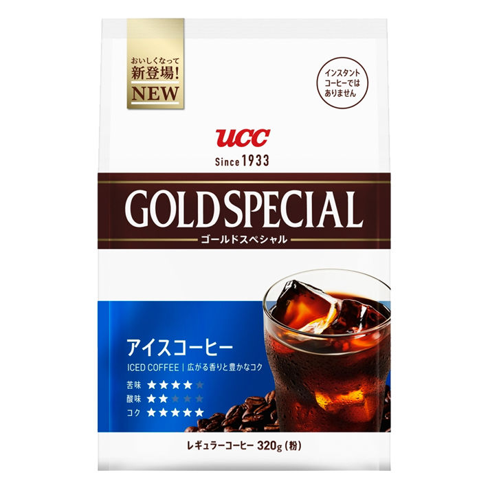 🚚🚚🚚พร้อมส่ง​ UCC​ GOLD​ SPECIAL​กาแฟเย็นขนาด​ 320​กรัมกาแฟญี่ปุ่น