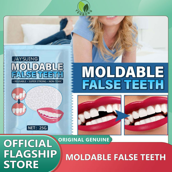 Moldable False Teeth  Temporary Tooth Repair Kit For Filling The