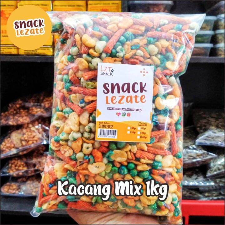 Kacang Campur 1kg Kacang Mix Mix Nuts Kacang Campur Jaipong