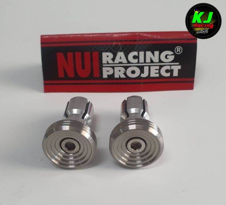 ปลายแฮนด์-ตุ้มปลายแฮนด์-จี้ลาย-งานnui-racing