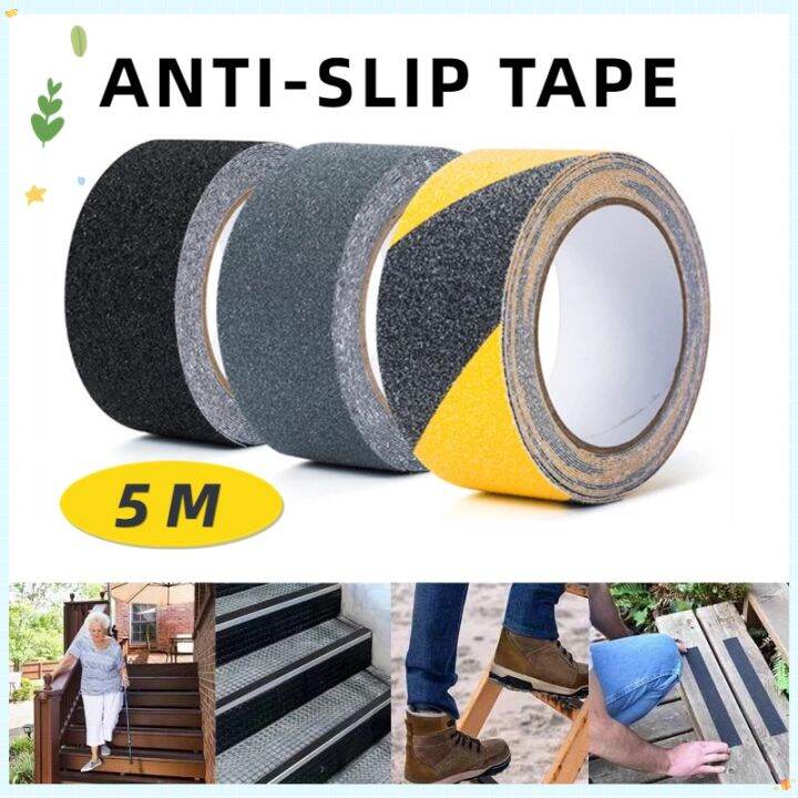 【COD】5M Sandpaper Antislip Tape Stair Warning Tape High Friction