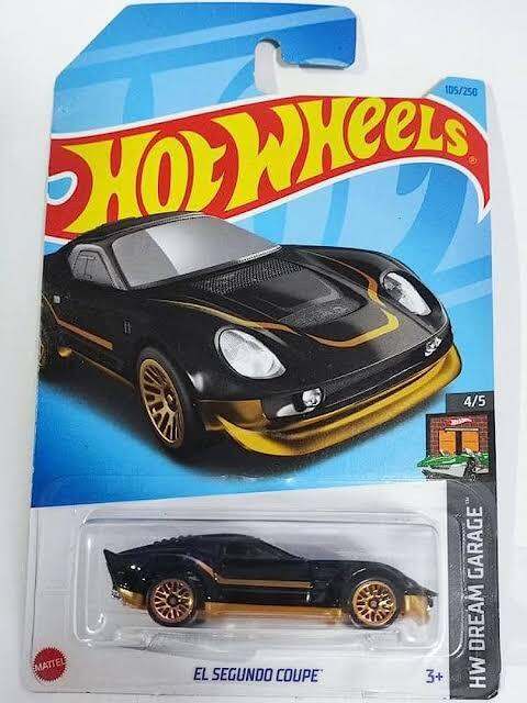 Hot Wheels HW Dream Garage El Segundo Coupe 1:64 Scale (Black) | Lazada PH