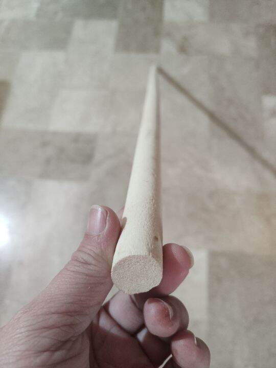 8mm wooden dowels, 10pcs. Lazada PH