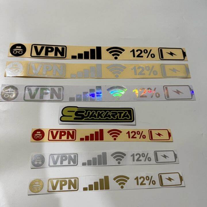 STIKER WIFI,STIKER VIRAL,STICKER VPN SINYAL HP WIFI BATERAI CUTTING ...