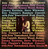 [ แผ่นเสียง Vinyl LP ] Artist : Eric Clapton Album : Eric Claptons Rainbow Concert Cover : VG+ Disc : NM   Manufactured : US Released : 1973 Price : 950