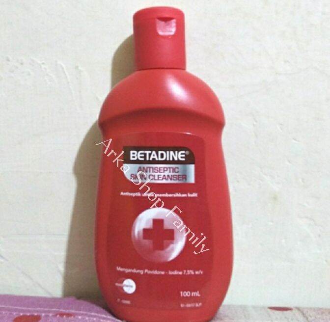 BETADINE Antiseptic Skin Cleanser 100ml Lazada Indonesia