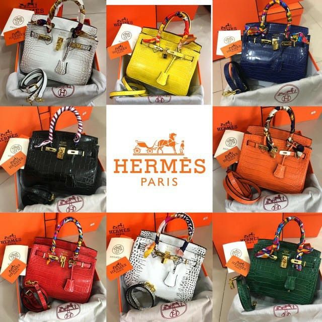 HERMES KELLY CROCO - Jual Tas Branded Miror High Quality