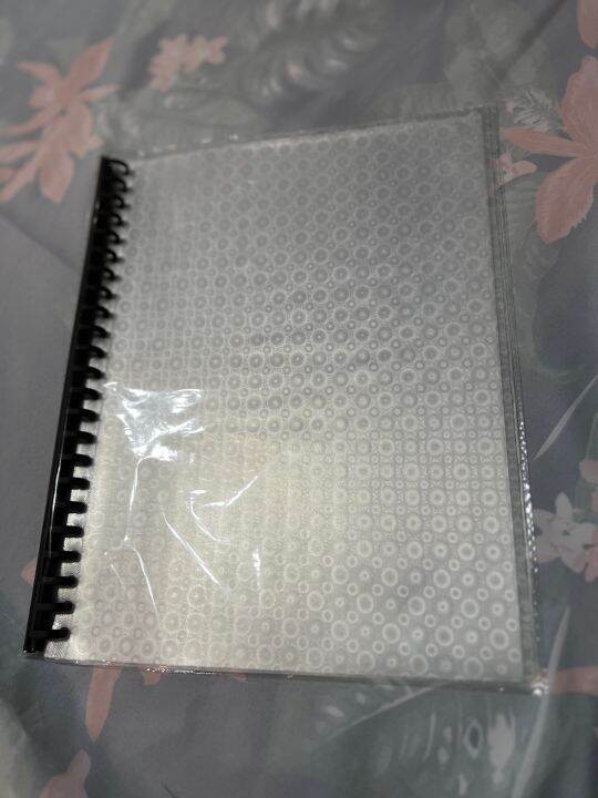 CLEAR BOOK 20 PAGES TRANSPARENT CLEAR BOOK Clear Book binder Lazada PH