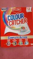 ไดล่อน คัลเลอร์ แคชเชอร์ แผ่นดักจับสีตก และสิ่งสกปรกขณะซัก Dylon Colour Catcher หมดปัญหาการซักผ้าขาว และผ้าสีรวมกัน ยี่ห้อเดียวกับสีย้อมผ้า Dylon