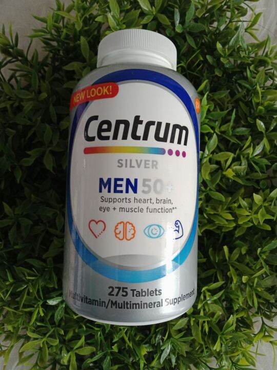 Centrum Silver Men 50 Multivitamin 275 Tablets Lazada Indonesia