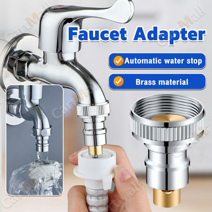 Washing Machine Faucet Adapter Nozzle Full-automatic Anti -Falling ...