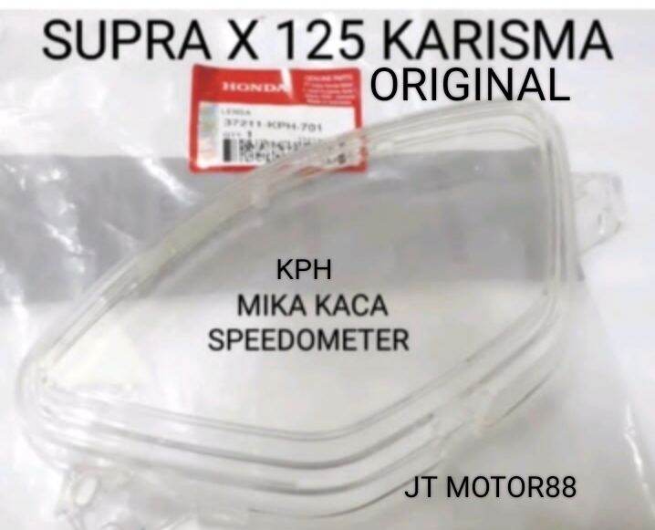MIKA KACA SPEEDOMETER SUPRA X 125 KARISMA ORIGINAL Lazada Indonesia