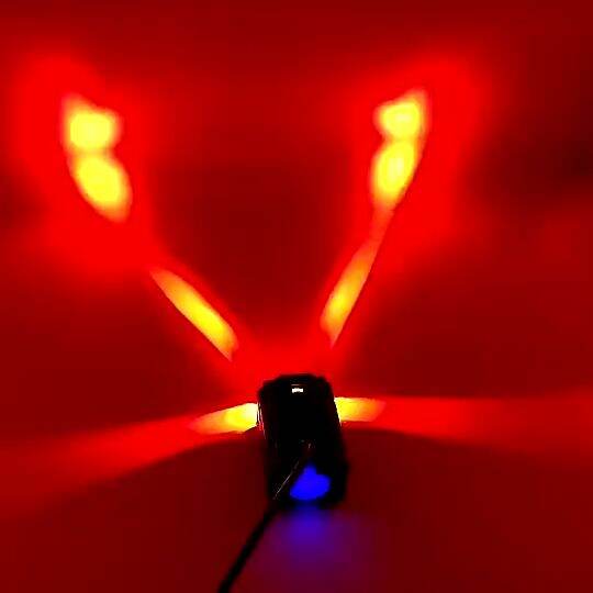 MOFOX Universal Mini Driving Light 4 Modes Laser Gun Light With Switch AntiFog Waterproof Off