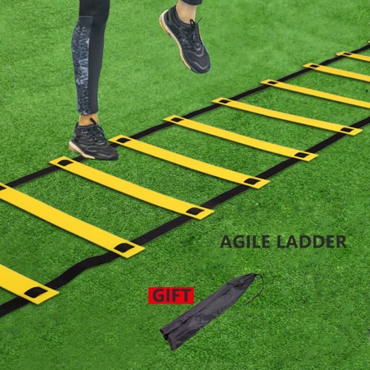 Sports Agility Ladder Football Adjustable Ladder Agility Training Ladder Jumping Fitness Body