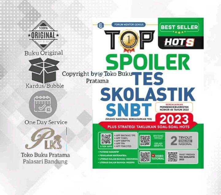 Buku Top Spoiler Tes Skolastik SNBT 2023 - ORI | Lazada Indonesia