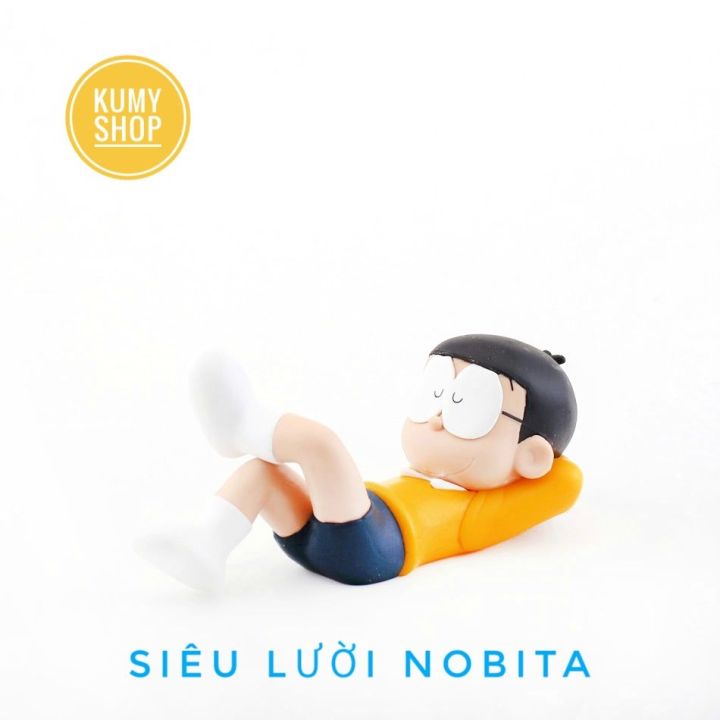 Mô hình Nobita nằm ngủ - Doraemon dễ thương | Lazada.vn