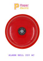 กระดิ่งไฟฟ้าเตือนภัยฉุกเฉิน Alarm Bell 220V รุ่น [ Bell 4" - Bell 8" ] สินค้าคุณภาพดี แบรนด์CCS