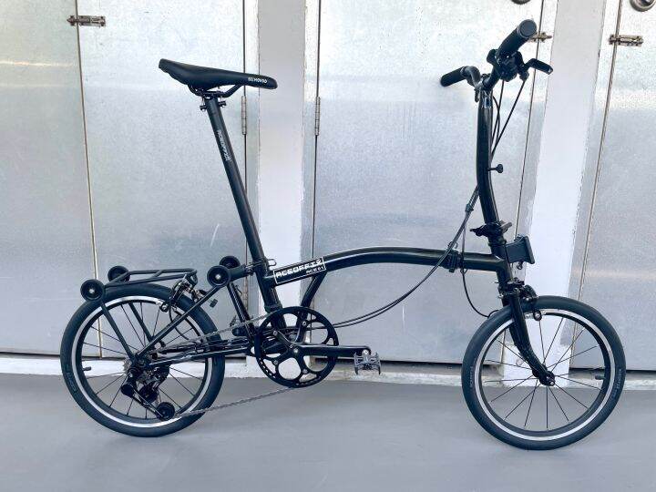 brompton 5 speed folding bike