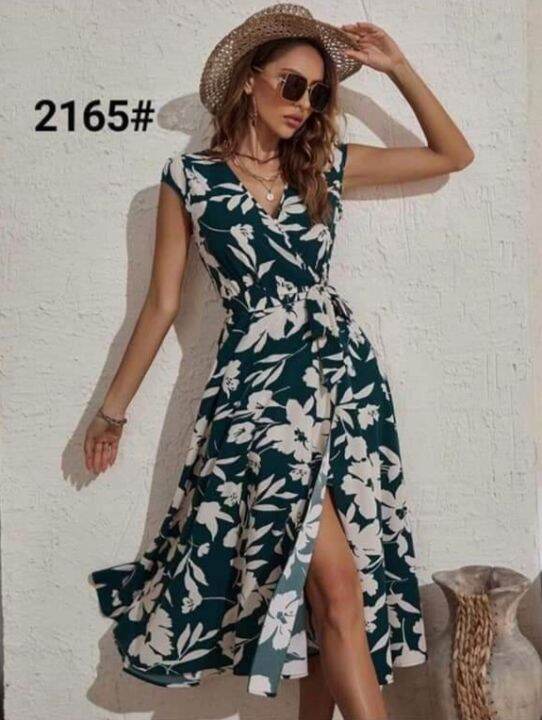 Lazada wrap hot sale dress