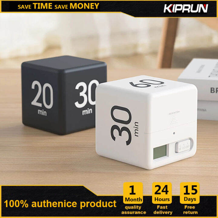 Kiprun cube timer digital kitchen timer countdown alarm time