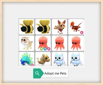 Roblox Adopt Me: Pets List