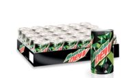 Mountain Dew เครื่องดื่มน้ำอัดลม เมาเทนดิว ยกถาด24กระป๋อง×320มล. สินค้านำเข้า