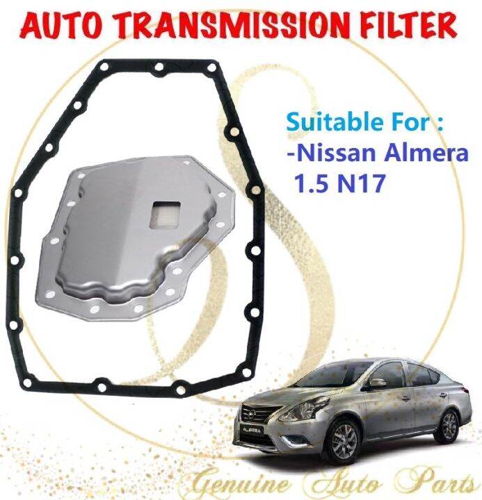 ATF AUTO TRANSMISSION FILTER SET / GEAR BOX FILTER KIT NISSAN ALMERA 1.