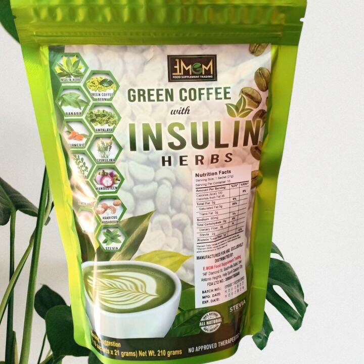 green coffee with stevia insulin herbs Lazada PH