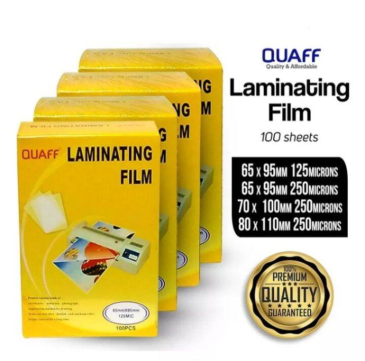 Magic photo ID Size QUAFF Laminating Film 80*110mm 70*100mm 65