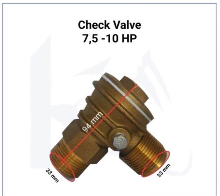 Check Valve Kompresor Angin 7.5hp 10hp | Lazada Indonesia