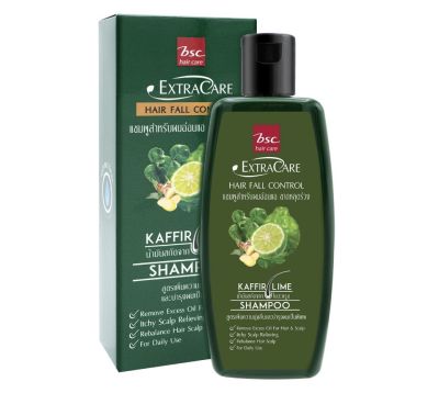 เเชมพู BSC EXTRA CARE HAIR FALL CONTROL SHAMPOO สกัดจากมะกรูดและขิง