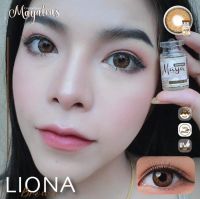 Liona Brown (Mayalens) คอนแทคเลนส์ (สีน้ำตาล) เลนส์นิ่ม ใส่สบายตา ชนิดรายเดือน เลนส์ขอบชัดเพิ่มมิติให้ดวงตาดูสวยหวาน แบบพิเศษ