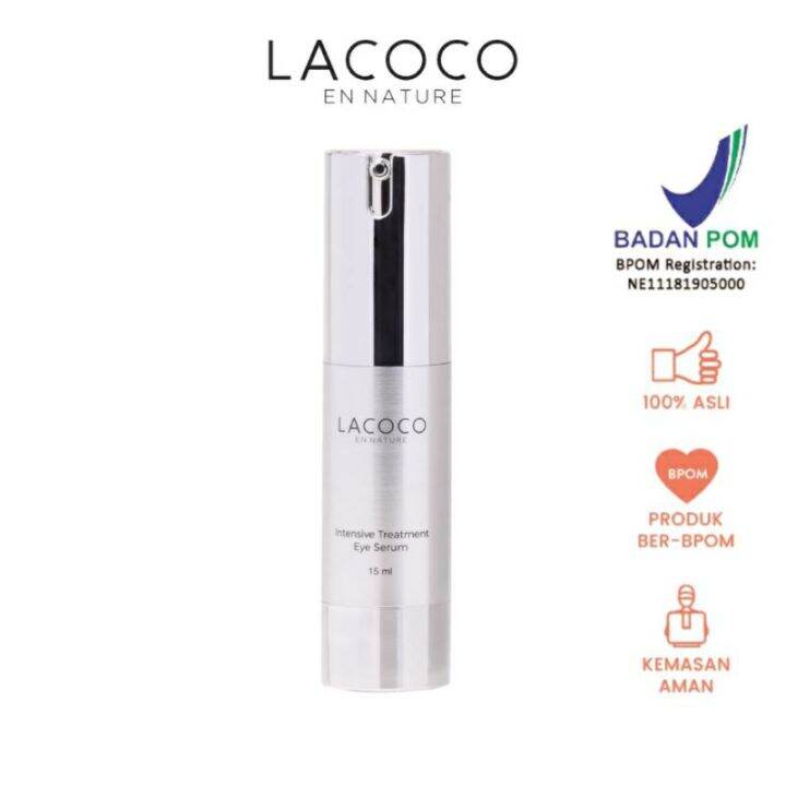 Lacoco Intensive Treatment Eye Serum Original Lazada Indonesia