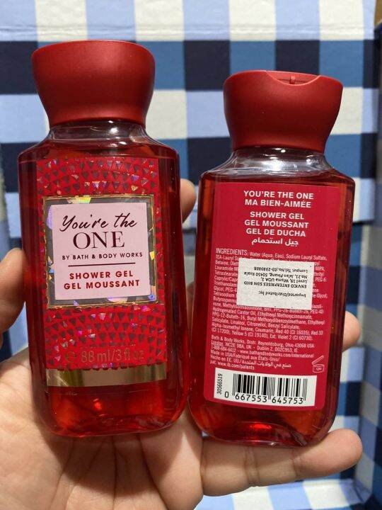 Bath & body works you’re the one shower gel 88ml travel size Lazada
