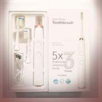 เเปรงสีฟันไฟฟ้า SONIC ELECTRIC TOOTHBRUSH LEBOT WHITE *เเถมเเปรง 1 ชิ้น* (0200)