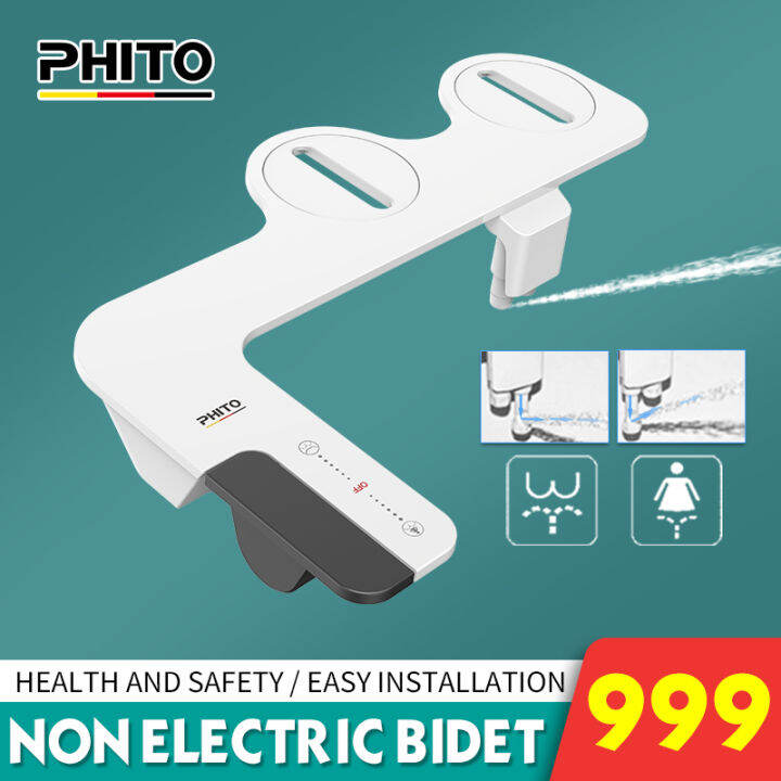 Phito Non Electric Bidet Toilet Seat New Style Bidet Dual Nozzle PT011