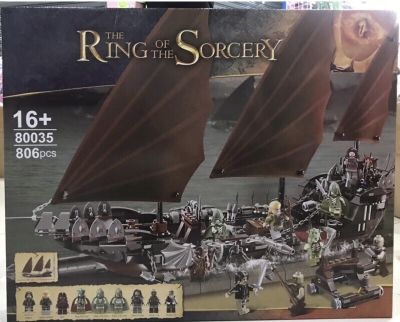 M-Moneytoys ชุดตัวต่อ 80035 The Lord of the Rings เรือโจรสลัด Pirate Ship Ambush จำนวน 806 ชิ้น wyf