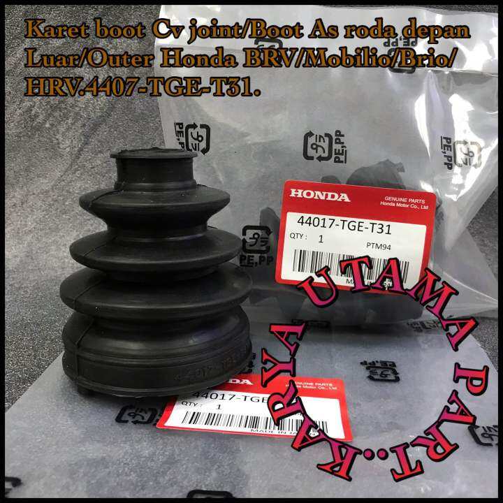 Karet Boot Cv Joint Boot As Roda Depan Luar Outer Honda Brv Mobilio