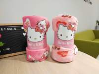 Moshi Moshi ผ้าห่ม ผ้าห่มนาโน (ขนาด 110 x 170 cm) ลาย Hello Kitty ลิขสิทธิ์ของแท้จากโมชิ