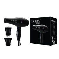 ?สินค้าใหม่?แท้?VORK PROFESSIONAL ไดร์เป่าผม รุ่น VK2400S สีดำ(ตัดโลโก้ด้านข้าง)