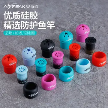 20pcs Silicone Elastic Fishing Rod Handle Ring Anti-Slip