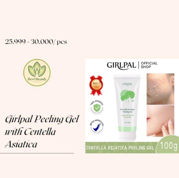 [ READY ] GIRLPAL PEELING GEL WITH CENTELLA ASIATICA CENTELLA ASIATICA Lazada Indonesia