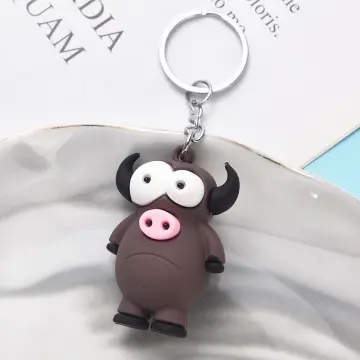 Shop Keychain Cow with great discounts and prices online - Oct