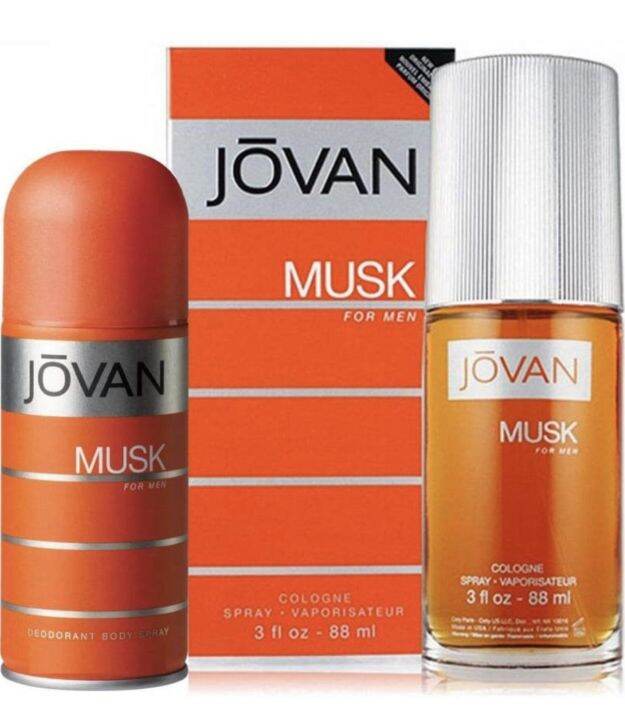 Jovan Musk Cologne and Deodorant Set (From Dubai) Lazada PH