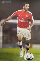 โปสเตอร์นักเตะ ทีโอ วัลคอต Theo Walcott