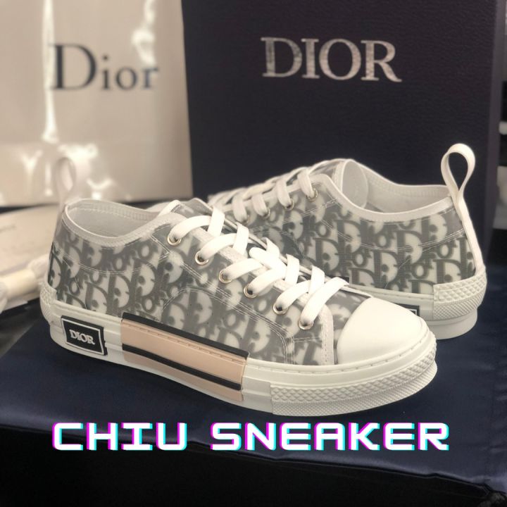 Giày Dior nam nữ hoạ tiết loại cổ thấp đẹp 1400k Hàng khách order về   lien fashion