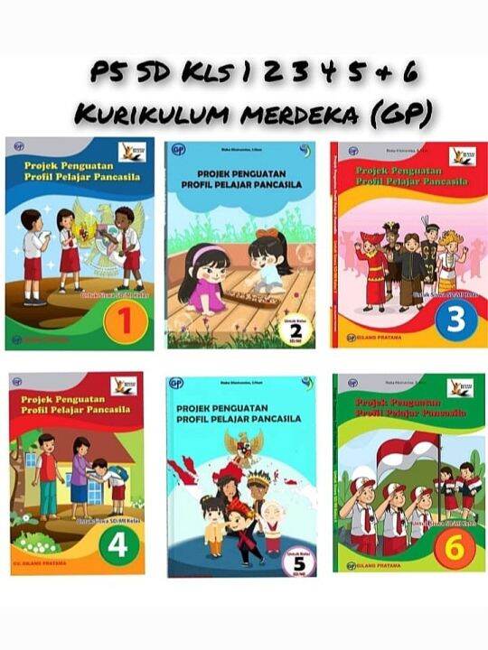 BUKU SISWA PROJEK PENGUATAN PROFIL PELAJAR PANCASILA KELAS 1 2 3 4 5 6 ...