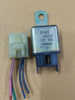 รีเลย์ 12v.20A  4ขา  OMRON  แท้ญี่ปุ่น พร้อมปลั๊กไฟ  รุ่นสุดทนทาน  มือ2ญี่ปุ่น เชียงกง