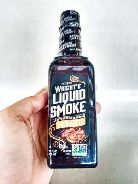 Wrights All Natural Liquid Smoke Applewood Seasoning, 3.5 Fluid Ounce -- 12  per case.